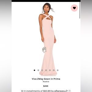 REVOLVE 2Way Gown in Prima NWT